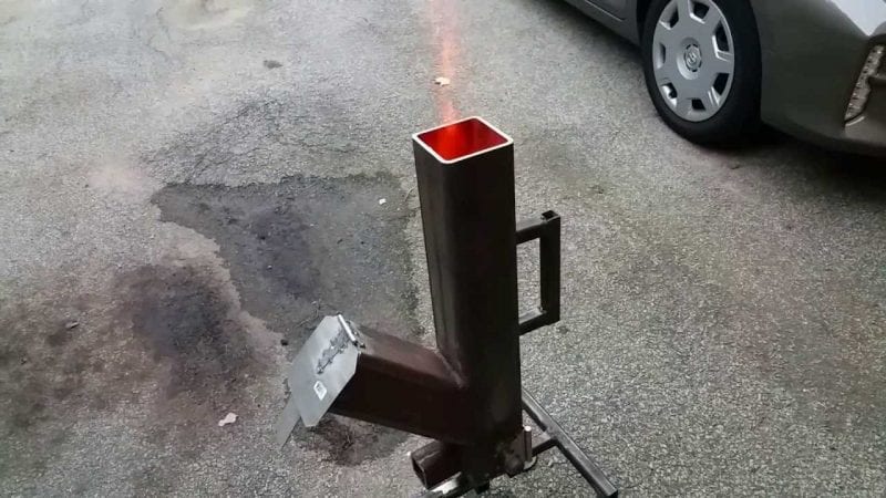 Печь из квадратной трубы своими руками 320