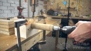 Самодельное приспособление для ручной распиловки заготовок Самодельное приспособление для ручной распиловки заготовок