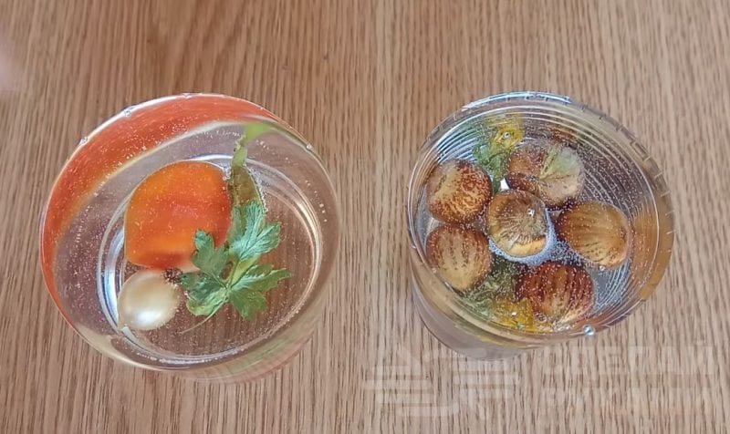 Эксперимент с полимерной эпоксидной смолой