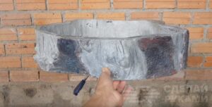 Горшок для домашних растений из керамической плитки Горшок для домашних растений из керамической плитки