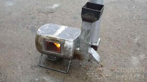Мини мангал на дачу из старого баллона Мини мангал на дачу из старого баллона