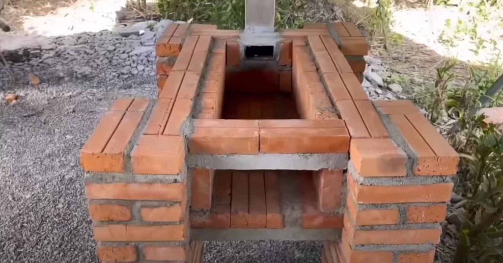 Как сделать кирпичную печь-мангал для дачи