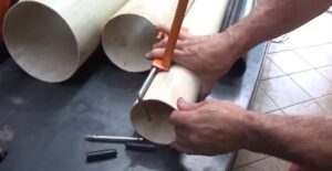 Самодельный инструмент для разметки круглых труб Самодельный инструмент для разметки круглых труб
